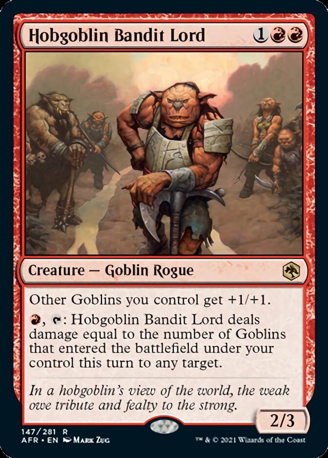 Hobgoblin Bandit Lord [Dungeons & Dragons: Adventures in the Forgotten Realms] | Tacoma Games