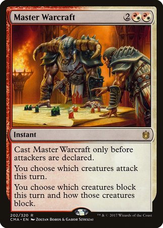 Master Warcraft [Commander Anthology] | Tacoma Games