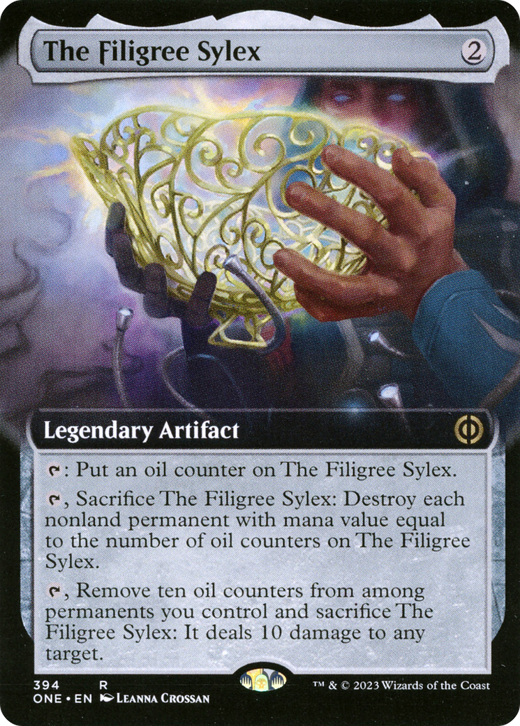 The Filigree Sylex (Extended Art) [Phyrexia: All Will Be One] | Tacoma Games