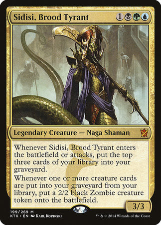 Sidisi, Brood Tyrant [Khans of Tarkir] | Tacoma Games