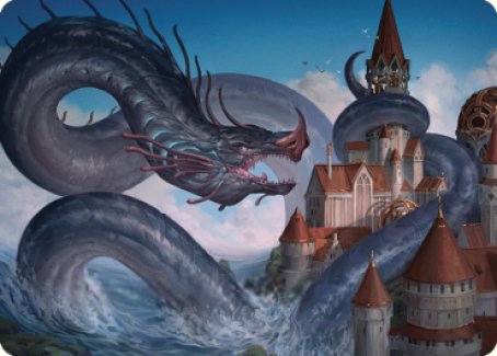 Tolarian Terror Art Card [Dominaria United Art Series] | Tacoma Games