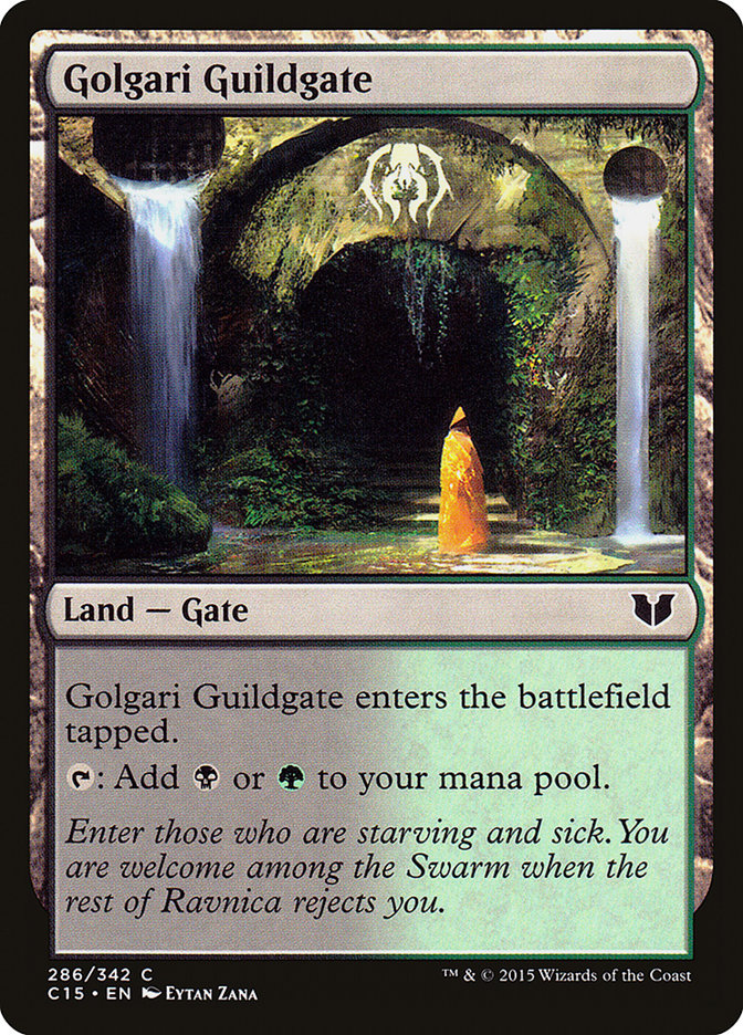Golgari Guildgate [Commander 2015] | Tacoma Games