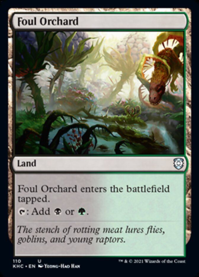 Foul Orchard [Kaldheim Commander] | Tacoma Games
