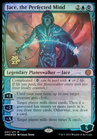 Jace, the Perfected Mind [Phyrexia: All Will Be One Prerelease Promos] | Tacoma Games