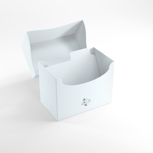 Side Holder 80+ Card Deck Box: White | Tacoma Games
