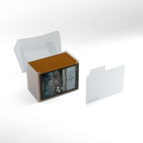 Side Holder 80+ Card Deck Box: Clear | Tacoma Games