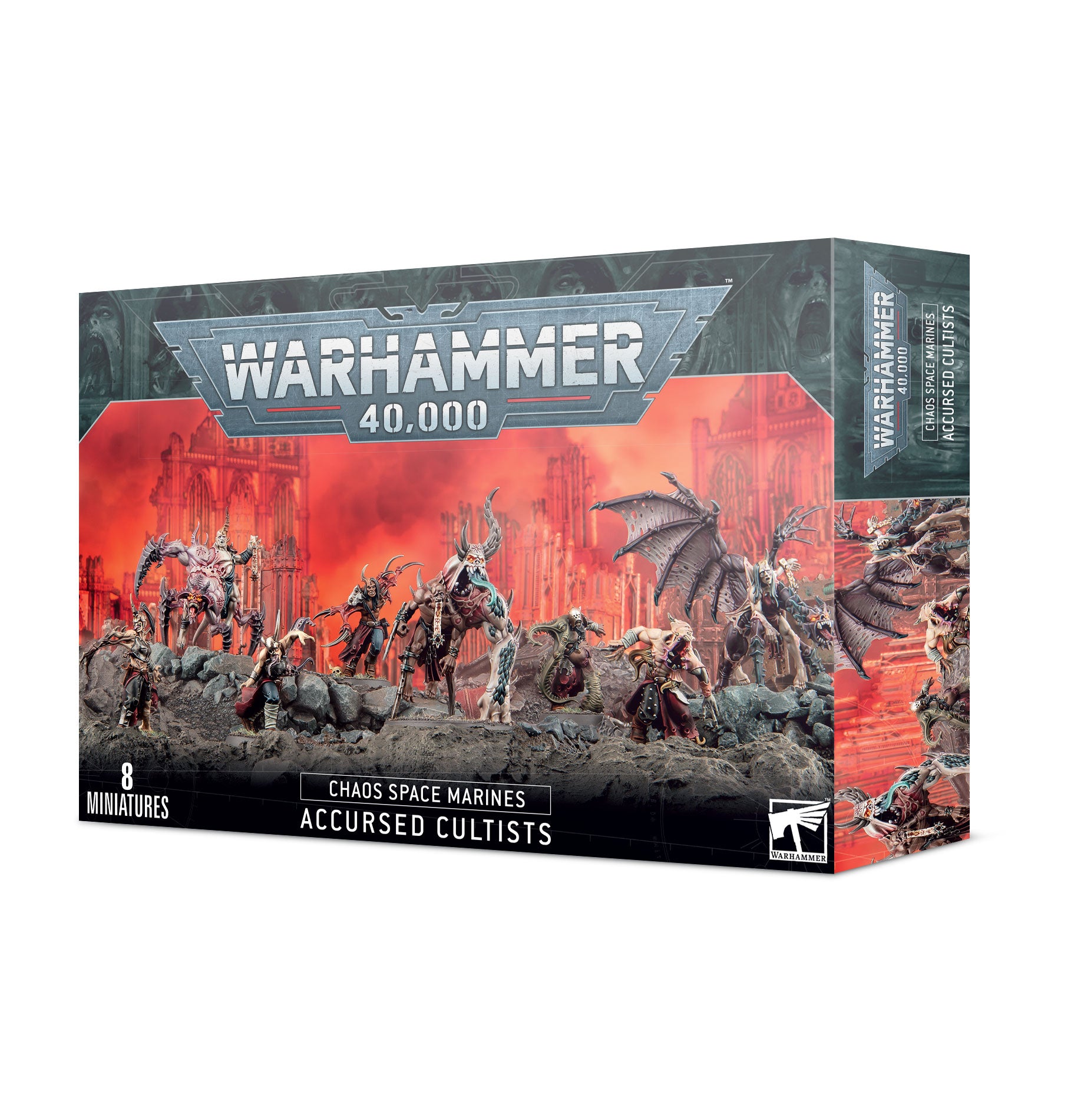 Chaos Space Marines Accursed Cultists | Tacoma Games