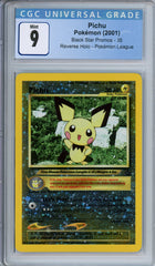 CGC 9 black star promo pichu | Tacoma Games