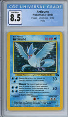 CGC 8.5 Unlimited Fossil Articuno | Tacoma Games