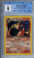 CGC 9 first edition dark charizard | Tacoma Games