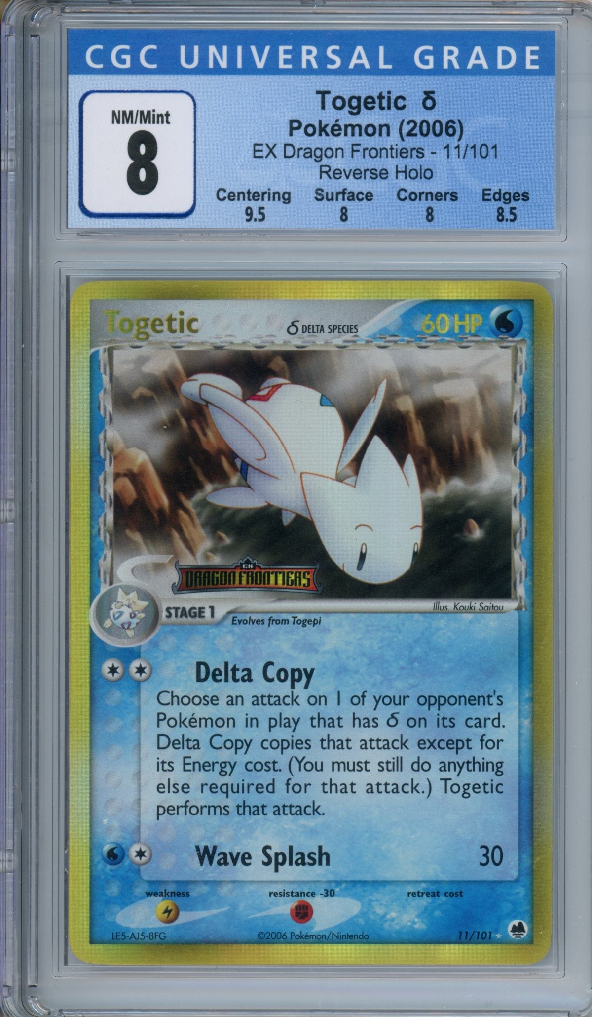 CGC 8 togetic delta species | Tacoma Games