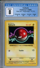 CGC 8 shadowless base set voltorb | Tacoma Games