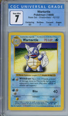 CGC 7 shadowless base set wartortle | Tacoma Games