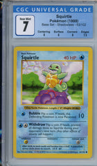 CGC 7 shadowless base set squirtle | Tacoma Games