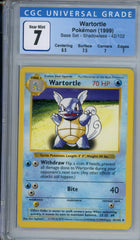 CGC 7 shadowless base set wartortle | Tacoma Games