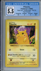 CGC 5.5 Shadowless base set red cheeks Pikachu | Tacoma Games
