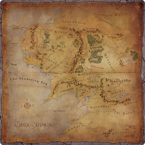 The Lord of the Rings: Journeys in Middle-Earth - Playmat | Tacoma Games