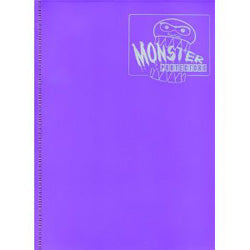 Monster Binder - 9-pocket, Matte Purple | Tacoma Games