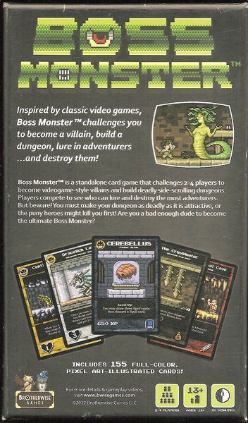 Boss Monster: The Dungeon Building Card Game | Tacoma Games