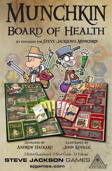 Munchkin Board of Health | Tacoma Games