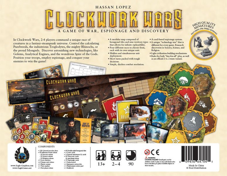 Clockwork Wars | Tacoma Games