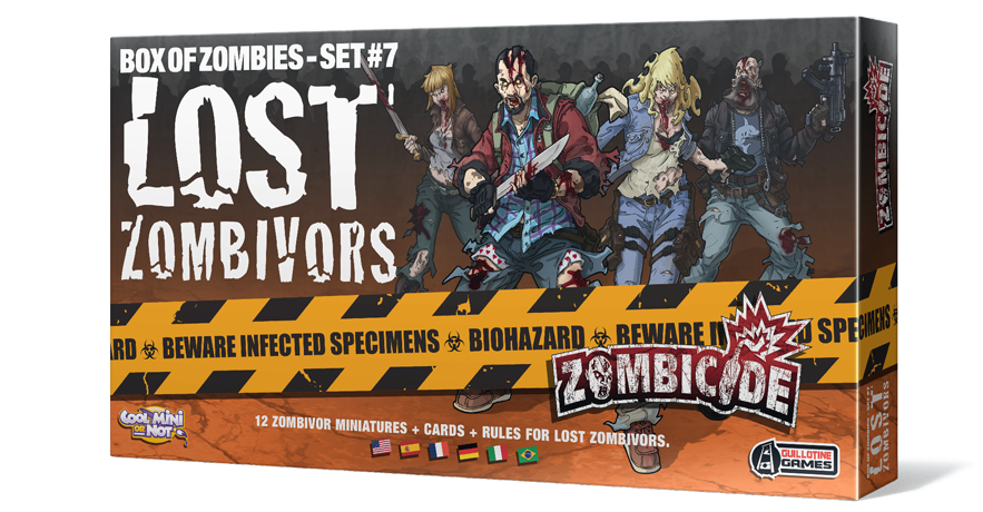 Zombicide: Box of Zombies Set #7 – Lost Zombivors | Tacoma Games