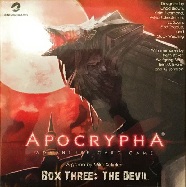 Apocrypha Adventure Card Game: Box Three – The Devil | Tacoma Games