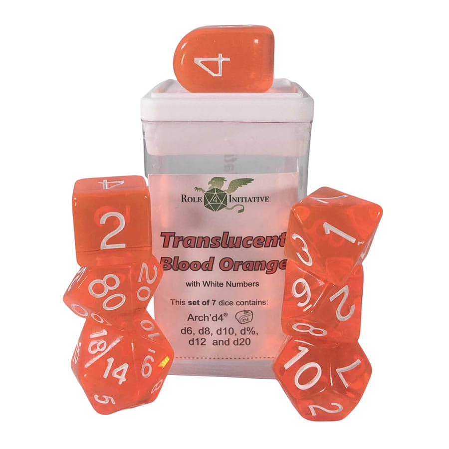Roll 4 initiative dice sets | Tacoma Games