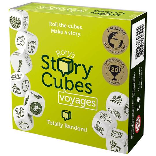 Rory's Story Cubes: Voyages (Box) | Tacoma Games
