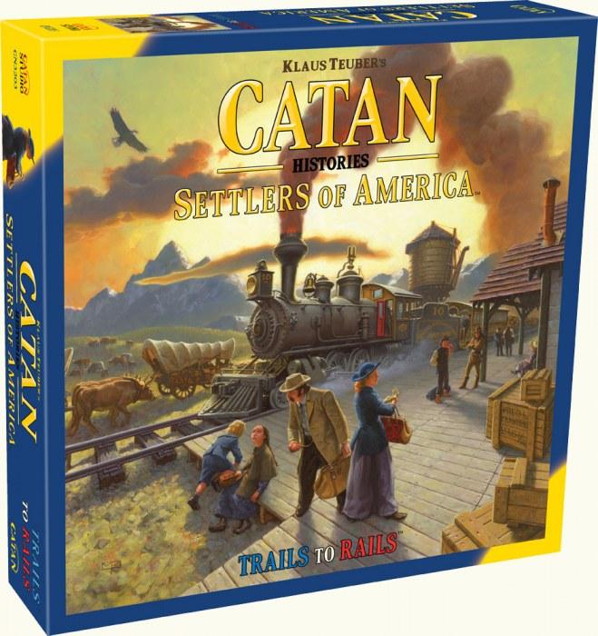 CATAN Histories: Settlers of America – Trails to Rails | Tacoma Games