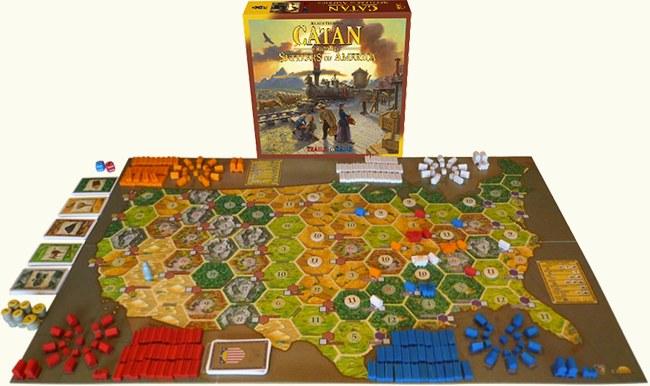 CATAN Histories: Settlers of America – Trails to Rails | Tacoma Games