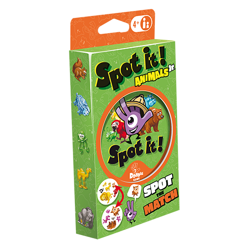 Spot It! Animals Jr. (Eco-blister) | Tacoma Games