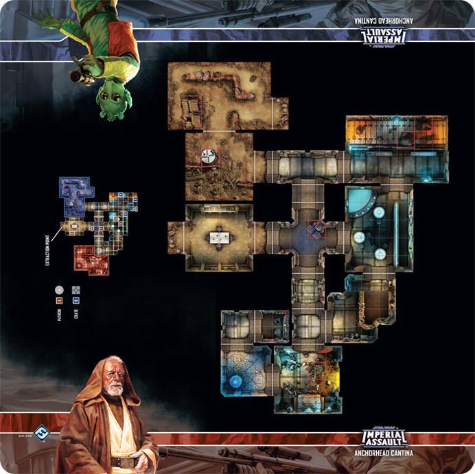 Star Wars Imperial Assault Skirmish Map - Anchorhead Cantina | Tacoma Games