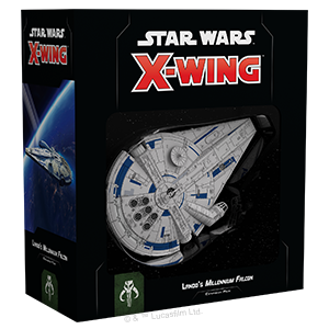 Star Wars X-Wing: Second Edition Lando's Millennium Falcon Expansion Pack | Tacoma Games