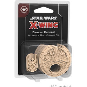 Star Wars X-Wing: Second Edition Galactic Republic Maneuver Dial Upgrade Kit | Tacoma Games