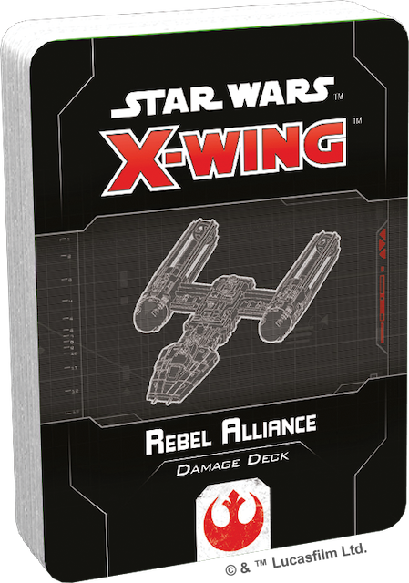 Star Wars X-Wing 2nd Ed: Rebel Alliance Damage Deck | Tacoma Games