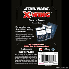 Star Wars X-Wing 2nd Ed: Galactic Empire Damage Deck | Tacoma Games