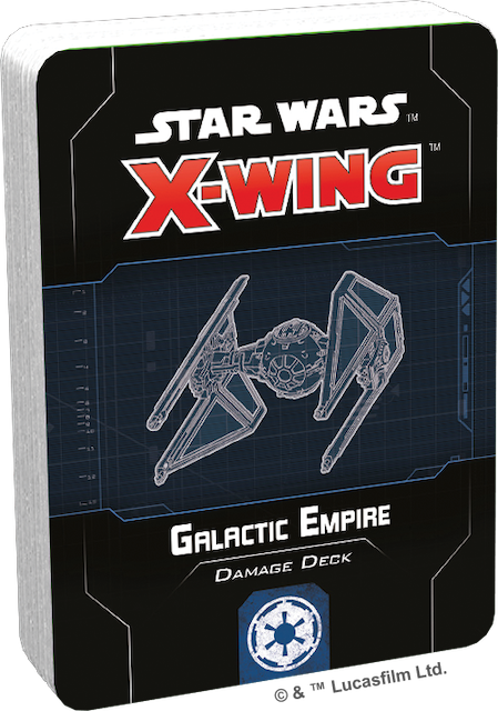 Star Wars X-Wing 2nd Ed: Galactic Empire Damage Deck | Tacoma Games