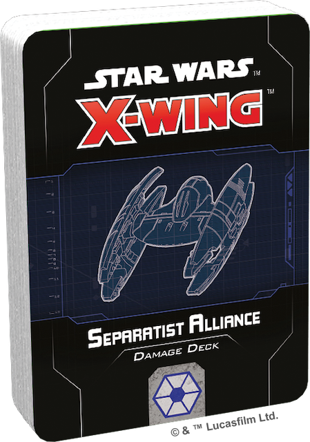 Star Wars X-Wing 2nd Ed: Separatist Alliance Damage Deck | Tacoma Games