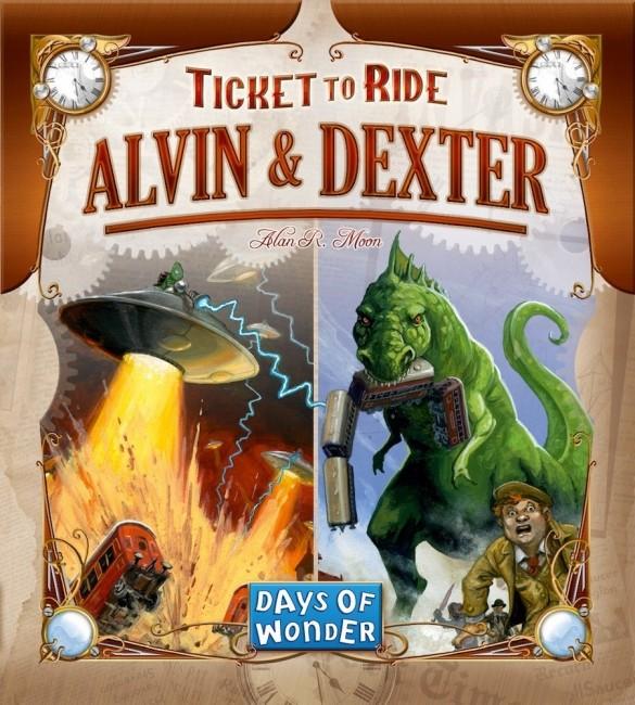 Ticket to Ride Alvin & Dexter Monster Expansion | Tacoma Games