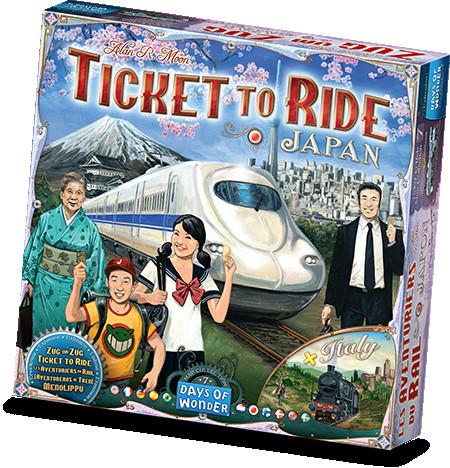 Ticket to Ride Japan & Italy | Tacoma Games