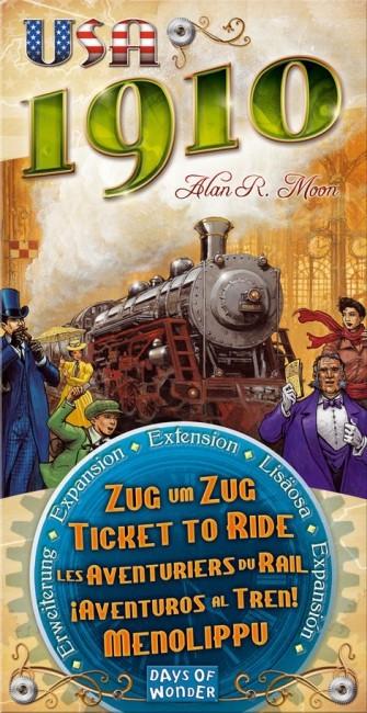 Ticket to Ride USA 1910 Expansion | Tacoma Games