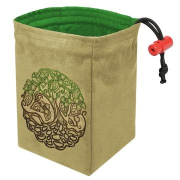Twisted Tree - Embroidered Dice Bag | Tacoma Games