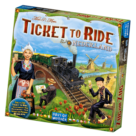 Ticket to Ride Map Collection 4 Nederland | Tacoma Games