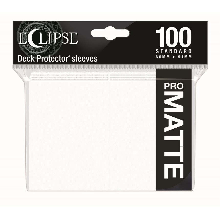 ultra pro eclipse card sleeves Ultra Pro: Eclipse Standard-Size Matte Sleeves 105ct (Lemon Yellow)