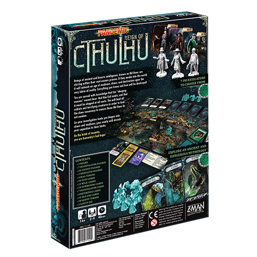 Pandemic Reign of Cthulhu | Tacoma Games