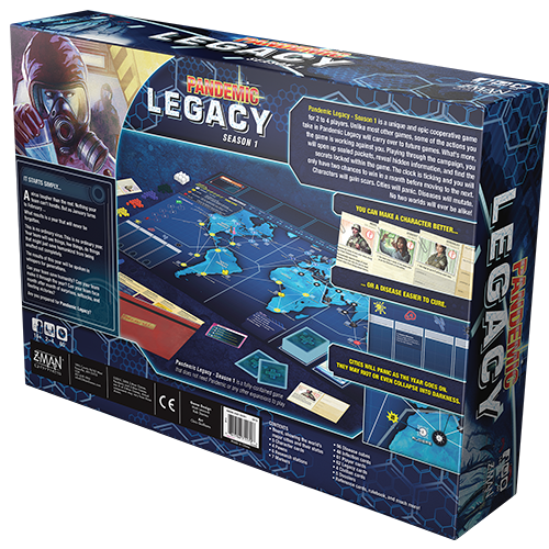 Pandemic Legacy Season 1 (Blue Edition) | Tacoma Games